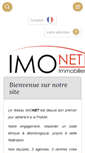 Mobile Screenshot of imonet.fr
